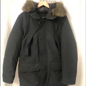 Men’s Uniqlo Ultra warm hybrid down coat